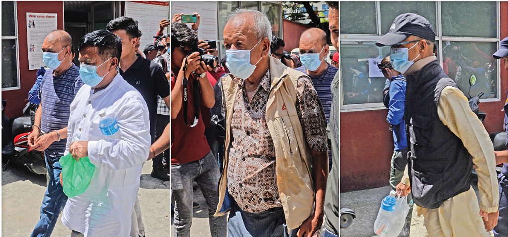 ललिता निवास प्रकरण: आजबाट थुनामा रहेका १८ प्रतिवादीको बयान