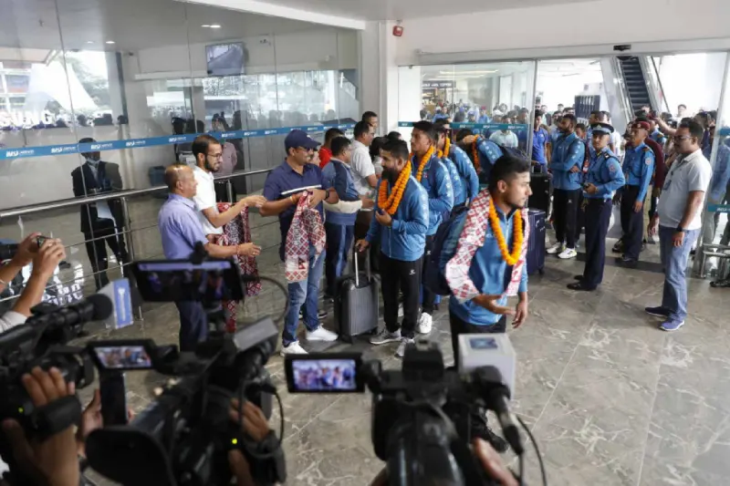 एसिया कप खेलेर नेपाली राष्ट्रिय क्रिकेट टोली बुधबार दिउँसो स्वदेश फर्किए