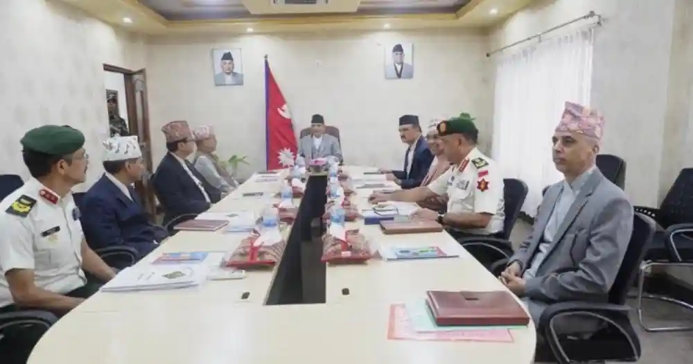 एनएससी बैठकमा सुरक्षा रणनीतिबारे छलफल