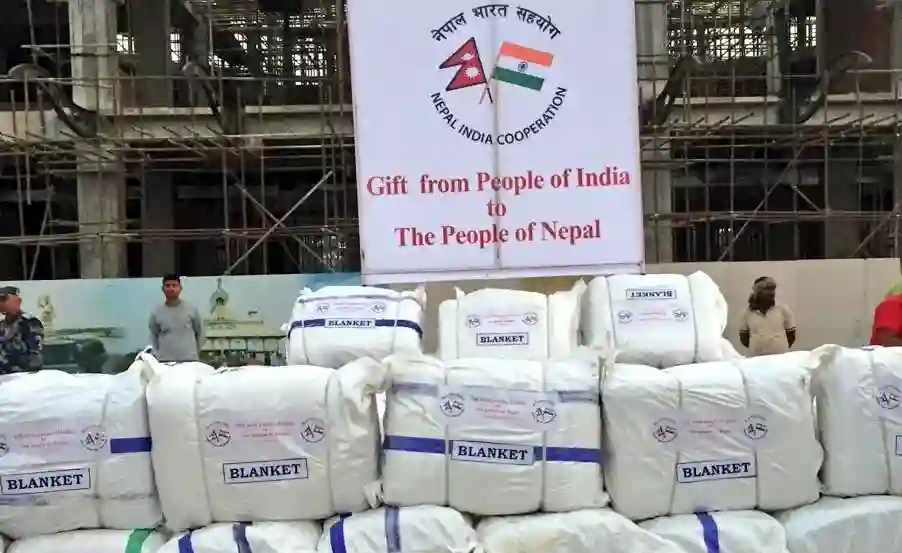 भारतले भूकम्प पीडितलाई राहत सहयोगको तेस्रो किस्ता आइपुग्यो