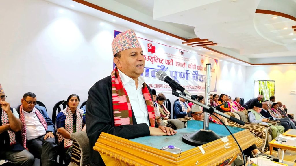 अहिले ओलीको विकल्प खोज्ने बेला होइन: एमाले महासचिव शंकर पोखरेल